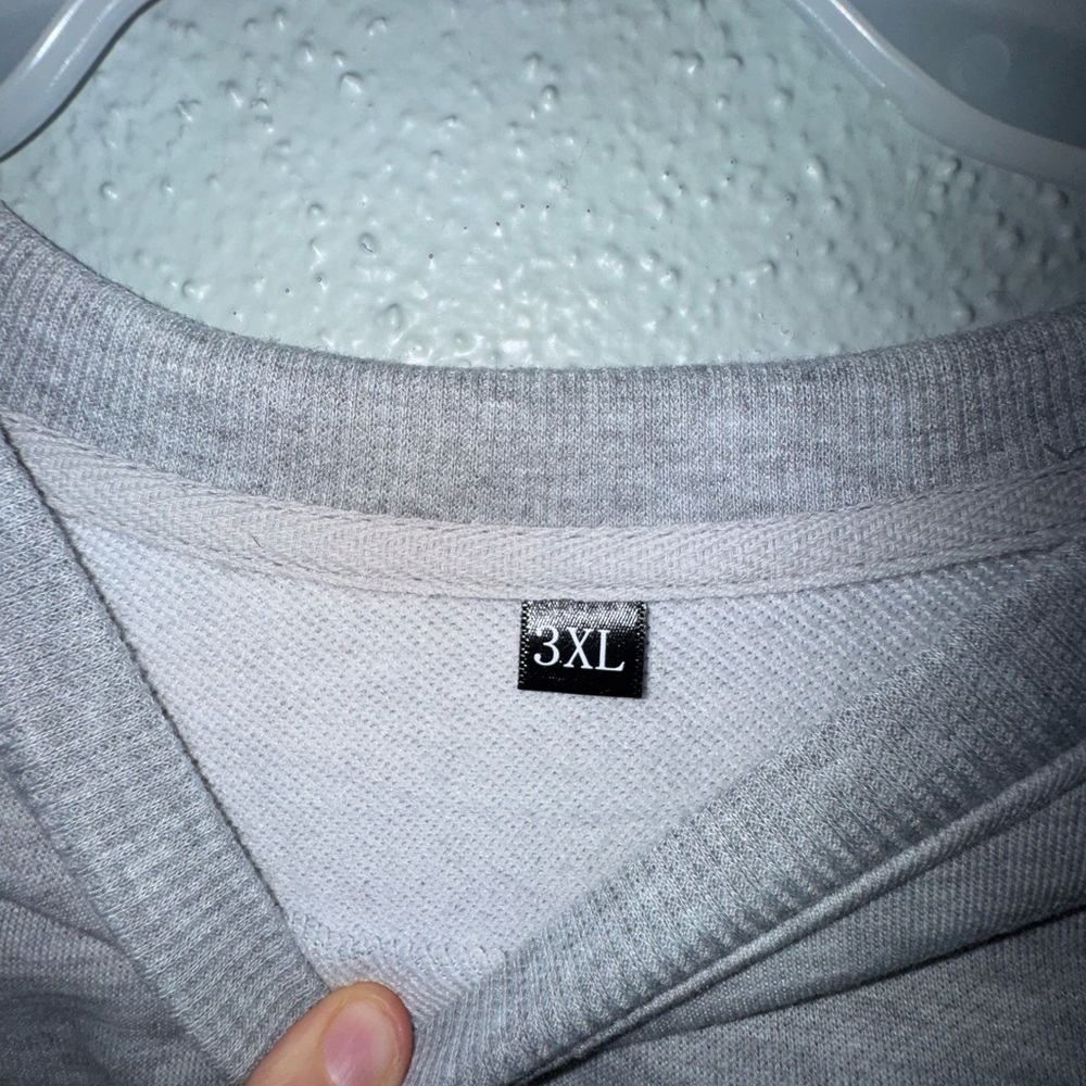 SHEIN Women's Gray Crew Neck Sweater - Picture 2 of 3